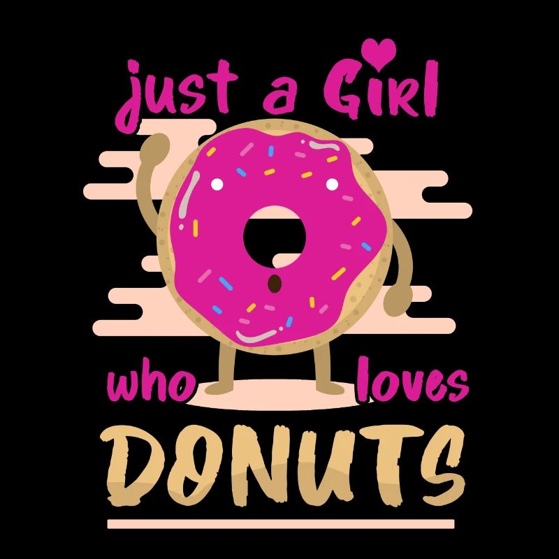 Donuts Mädchen Liebe