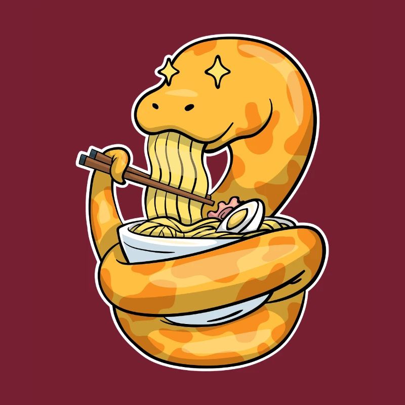 Königspython Isst Ramen