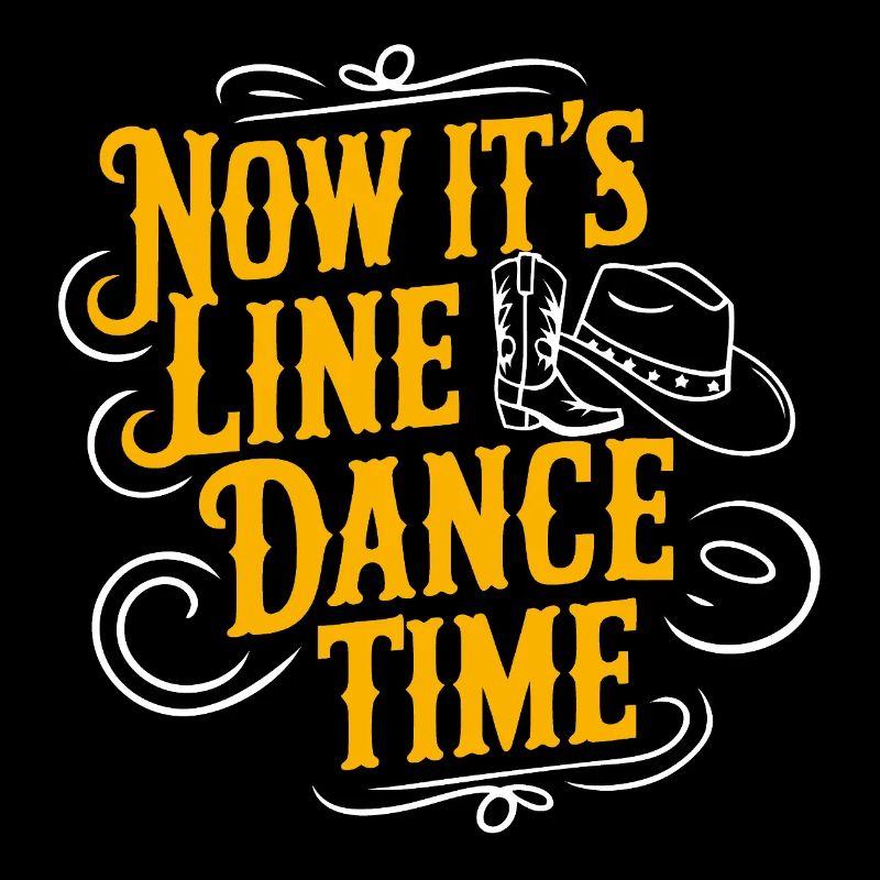 Line Dance Zeit Line Dancing Tanzen