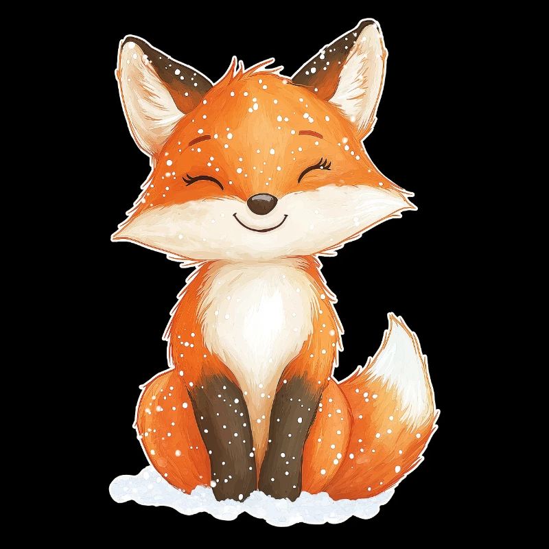 Fuchs Wintermotiv
