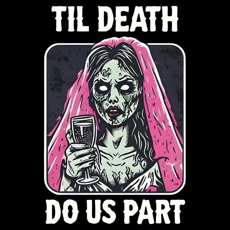 Bride or The Bachelor Party Gift Zombie Bride