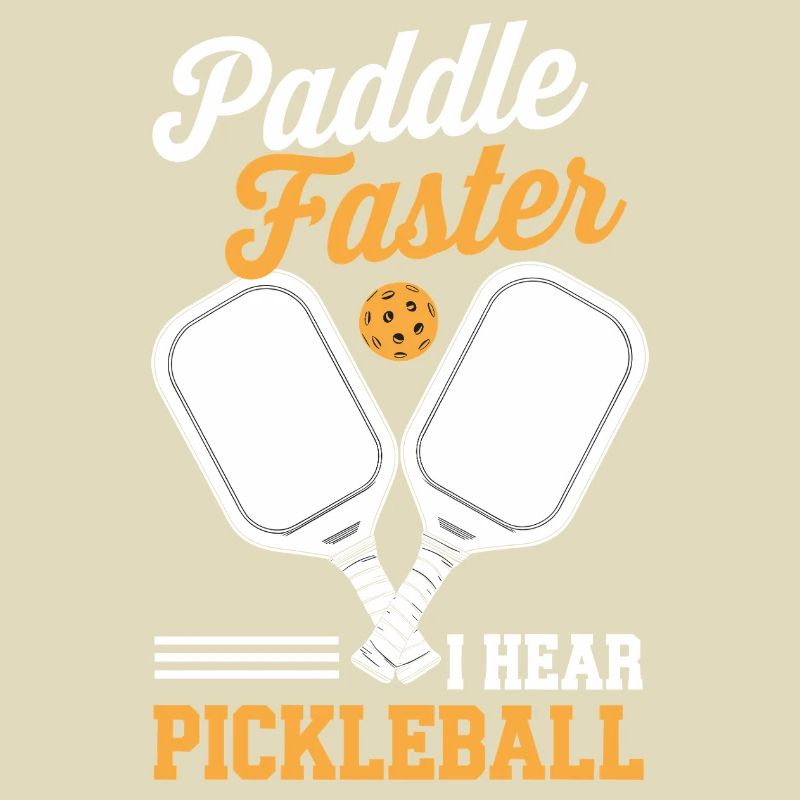 Paddle Faster I Hear Pickleball Paddle Schläger