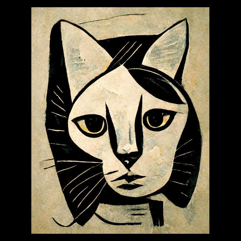 Katze abstrakt