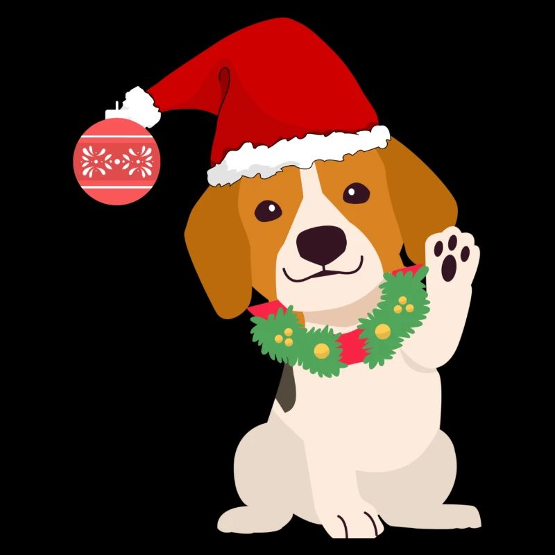 Weihnachten Beagle