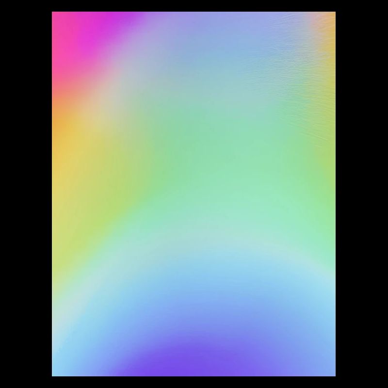 Sommer mit Regenbogenfarben
