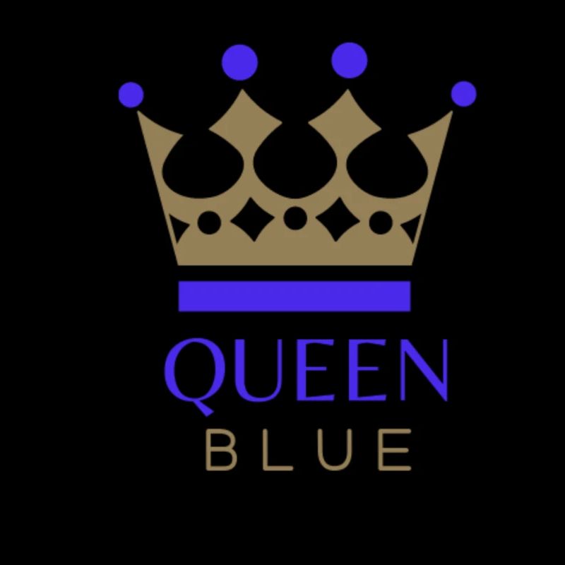 Queen🔵 blue