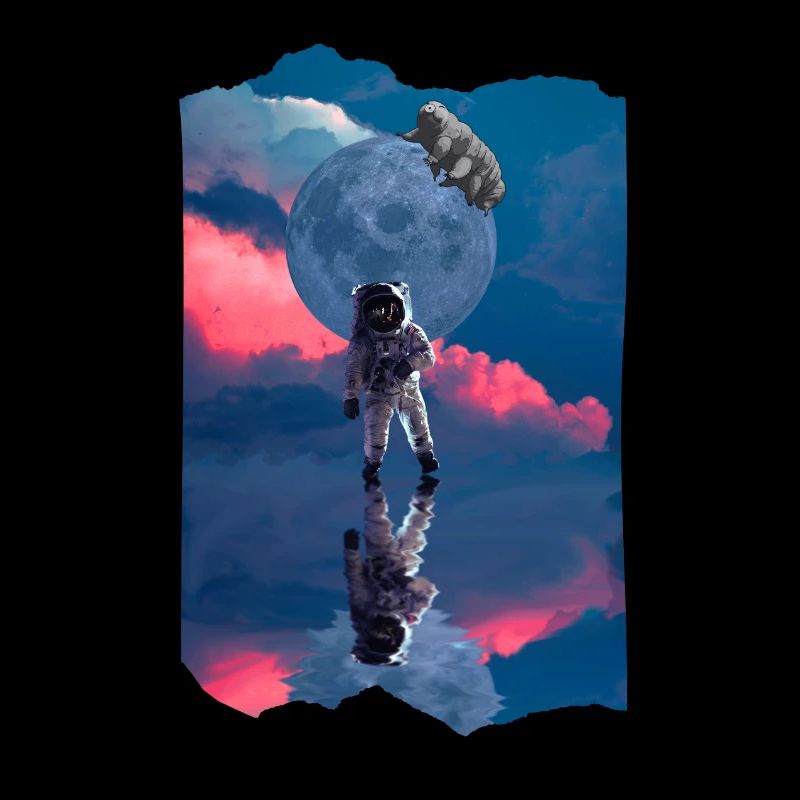 Astronaute de l’espace Ours d’eau Tardigrade
