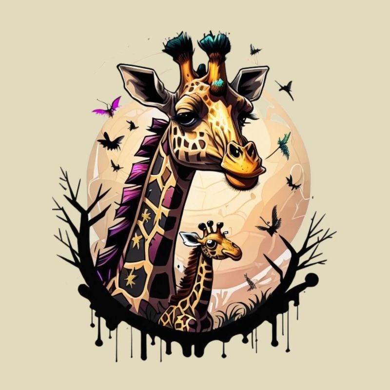 Graffiti Giraffe
