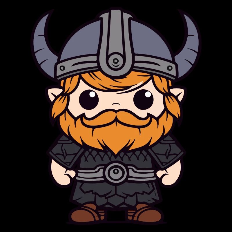 Comic Wikinger Geschenk