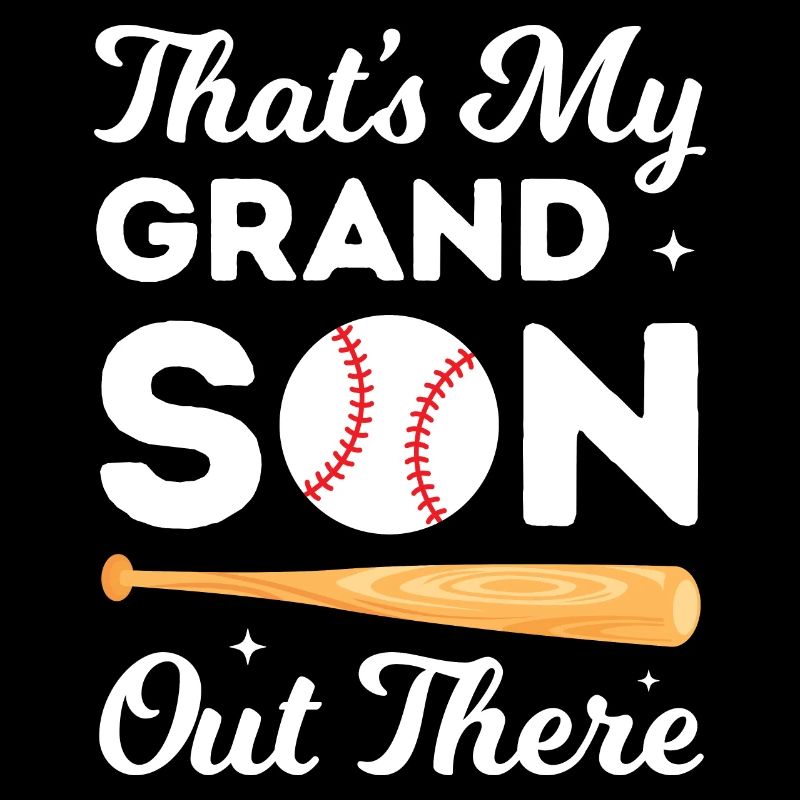 Grand-mère de baseball, c’est mon petit-fils là-bas