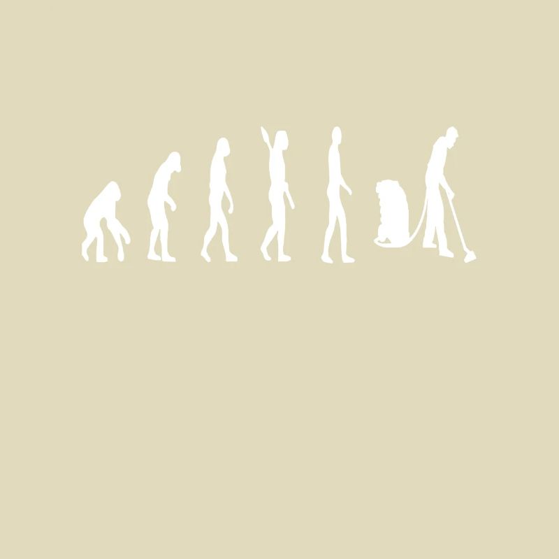 Evolution Hausmann Haushalt Ehemann Geschenkidee