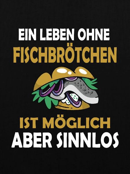 Fischbrötchen mit Pommes