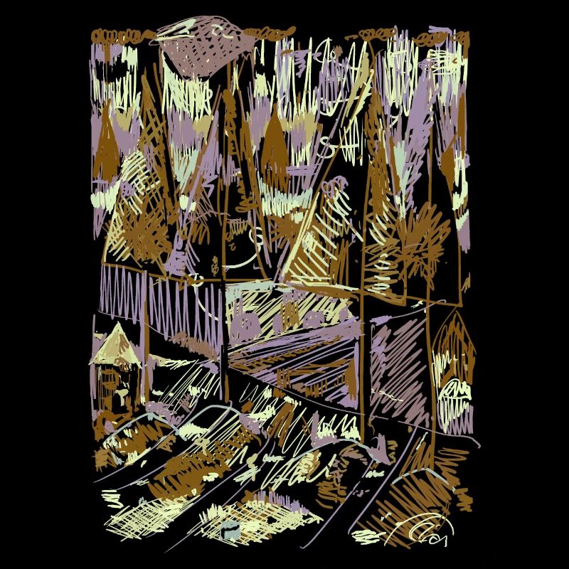 Forest Abstract