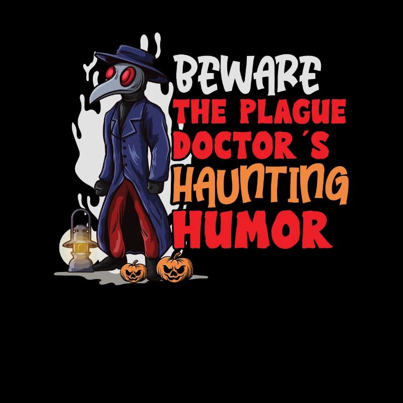 Gruseliger Halloween-horror-seuchendoktor