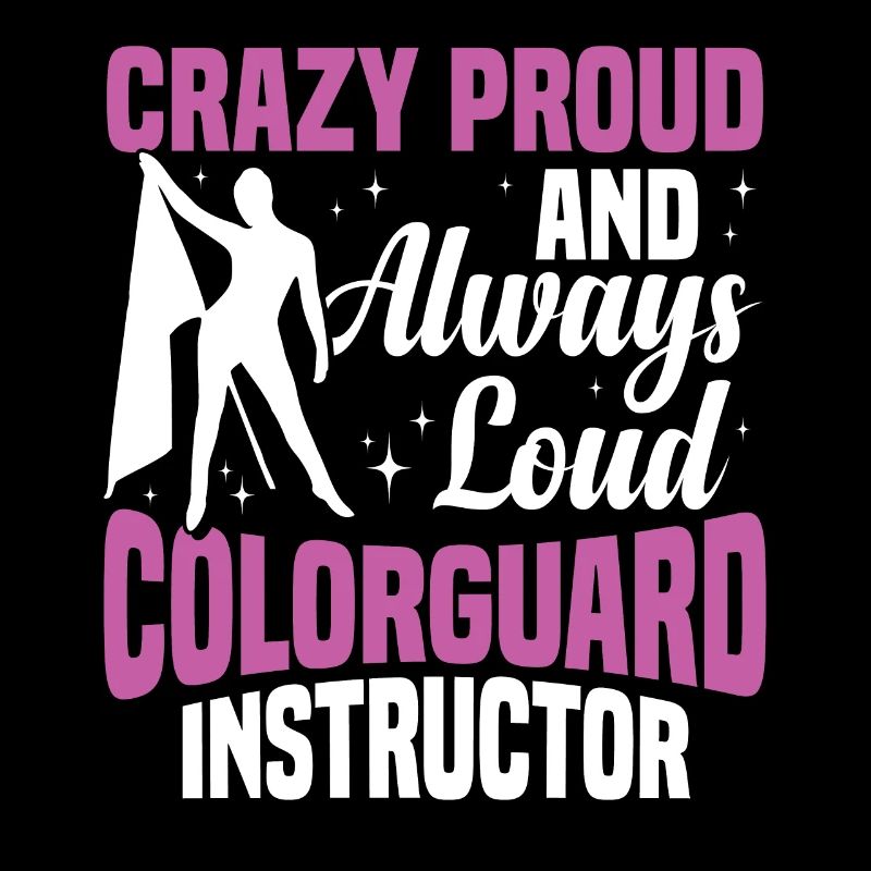 Winter Guard Instructor Colorguard Captain Gift