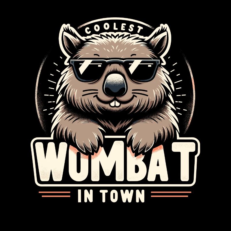 Feeling Wombat-Tastic Heute - Lustiger Wombat