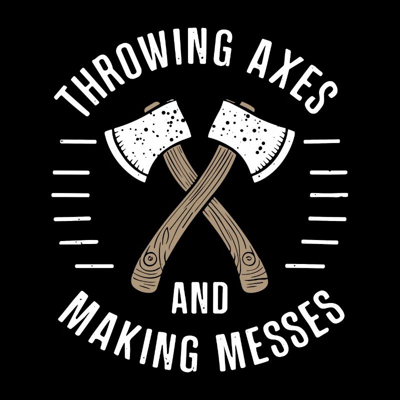 Masters of axe throwing for precise target practice