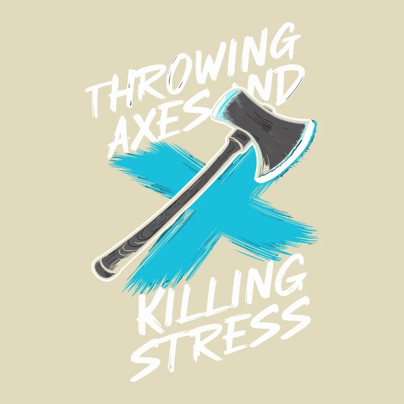 Masters of axe throwing for precise target practice