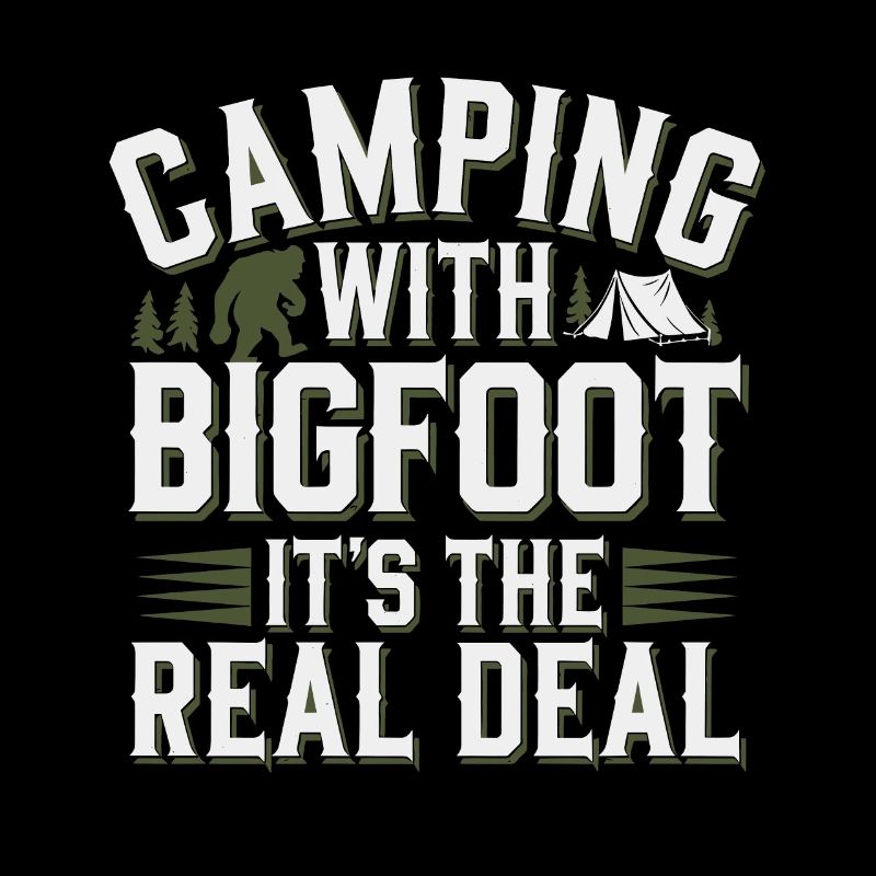 Bigfoot croyant Sasquatch Cryptide Créature de la forêt