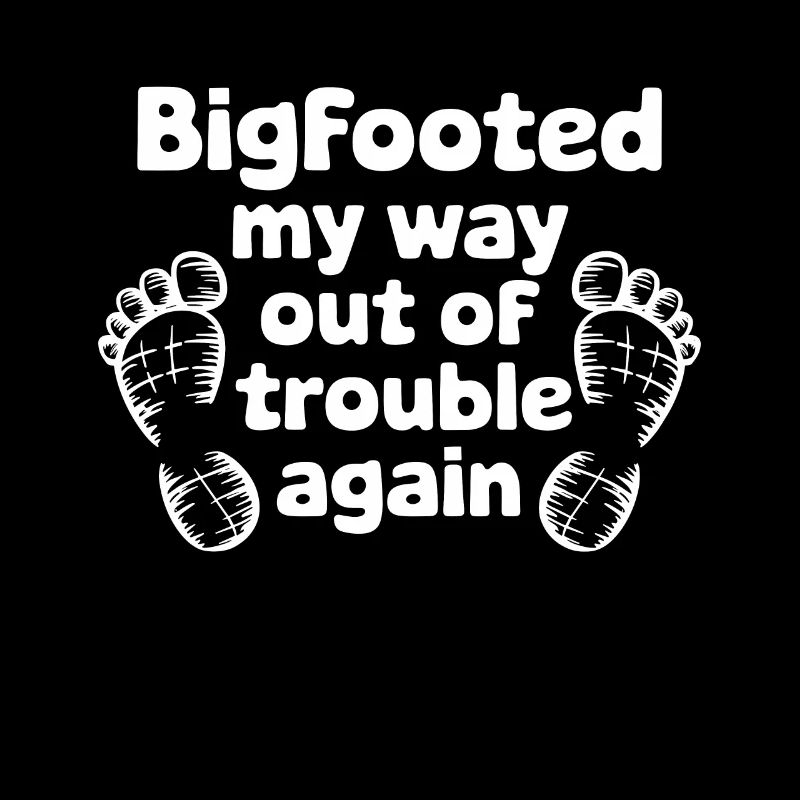 Bigfoot croyant Sasquatch Cryptide Créature de la forêt