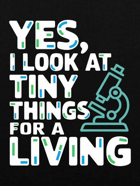 Microscope Enthusiast Lab Technician Science