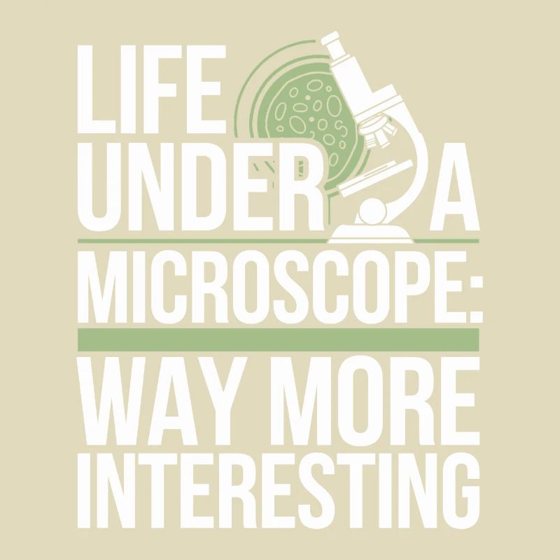 Microscope Enthusiast Lab Technician Science