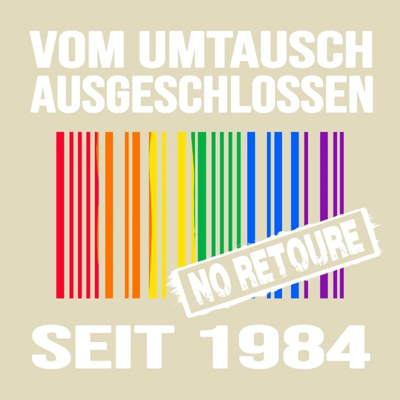 geburtstag 1984 lgbt regenbogen pride birthday
