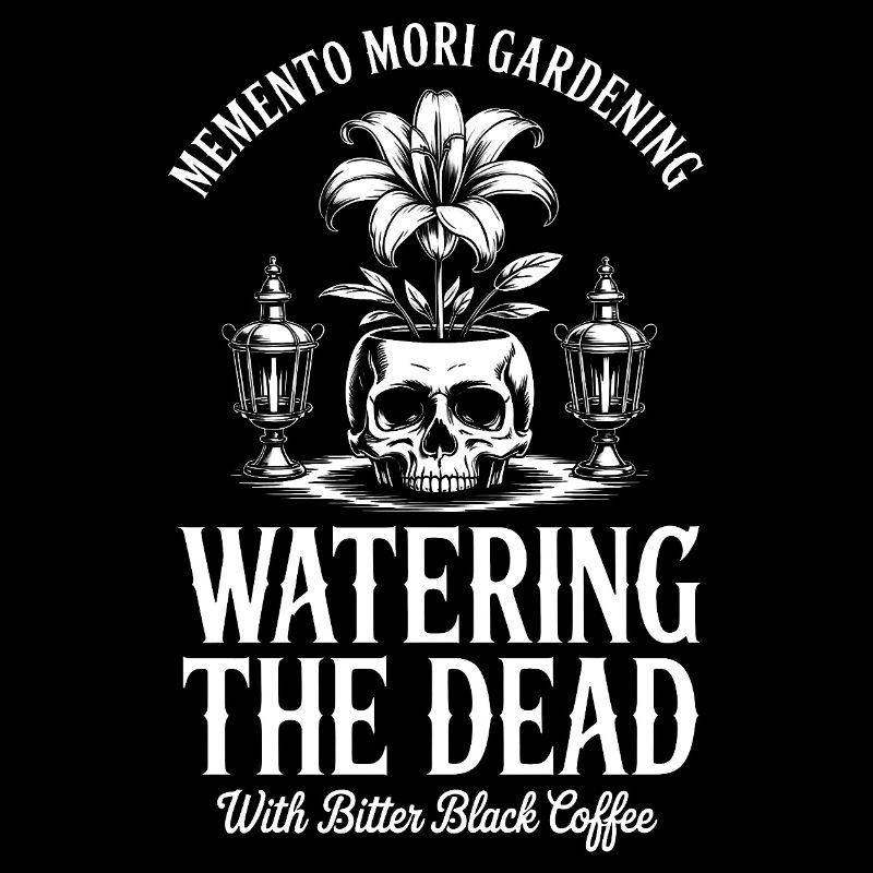 Gießen der Dead Coffee Gothic Plant