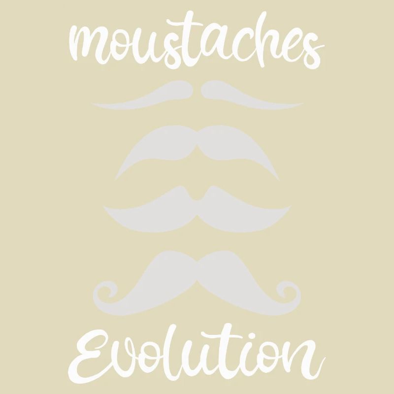 moustache évolution