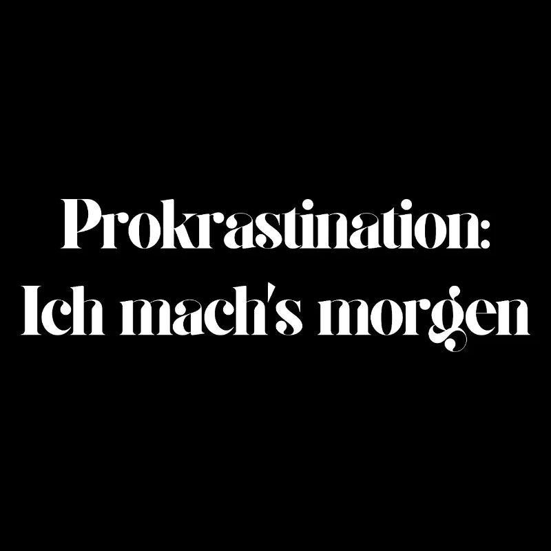 Prokrastination: Ich machs morgen