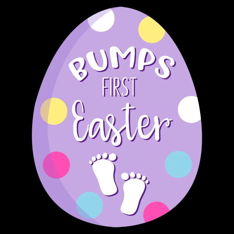 Bumps first Easter Grossesse Pâques