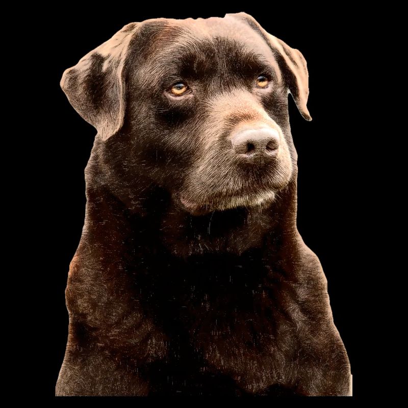 labrador marron