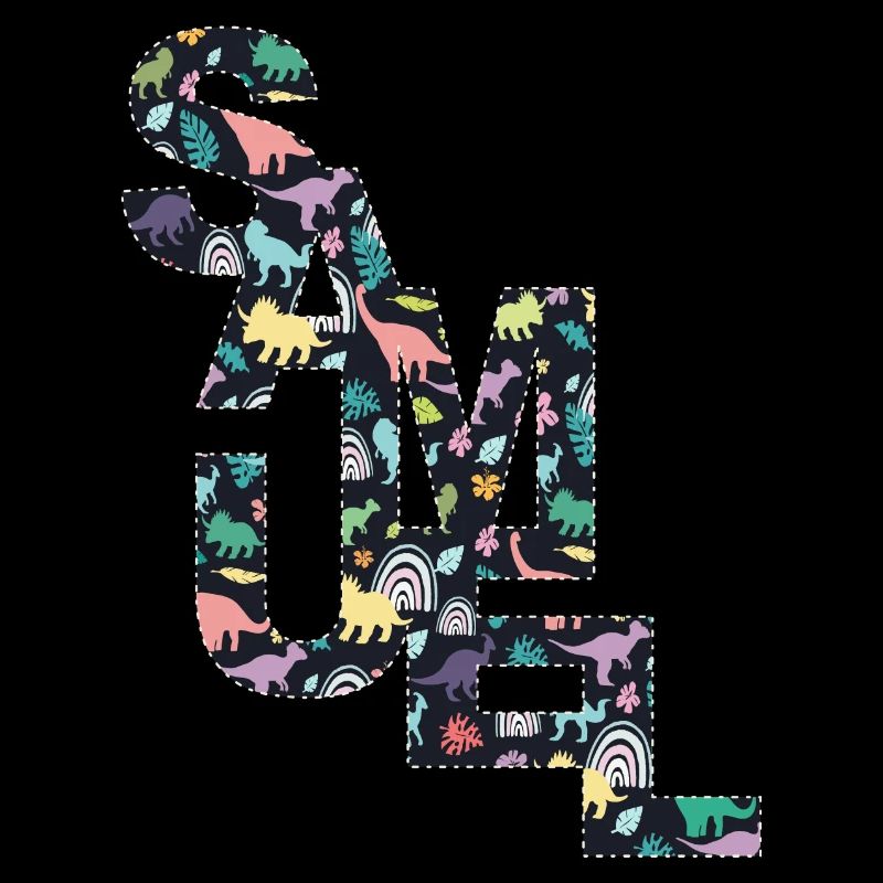 Samuel - Beautiful Boy Name + Cute Dinosaurs