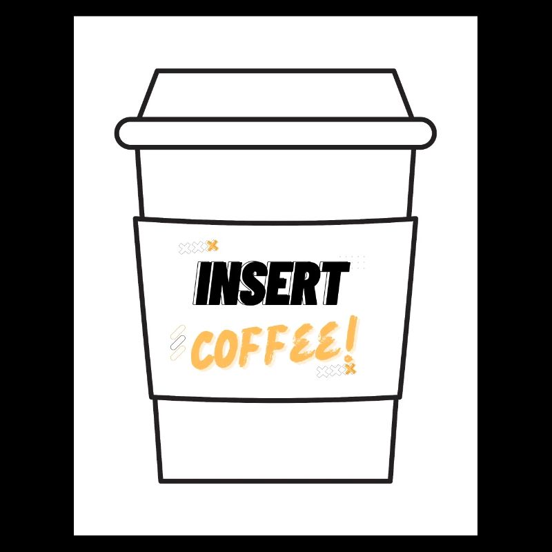 Insert Coffee Label LSHYBW