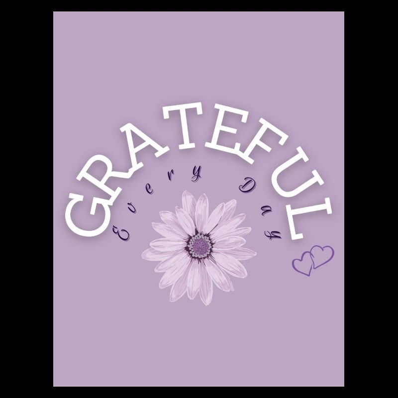 Grateful Every Day (conception positive)