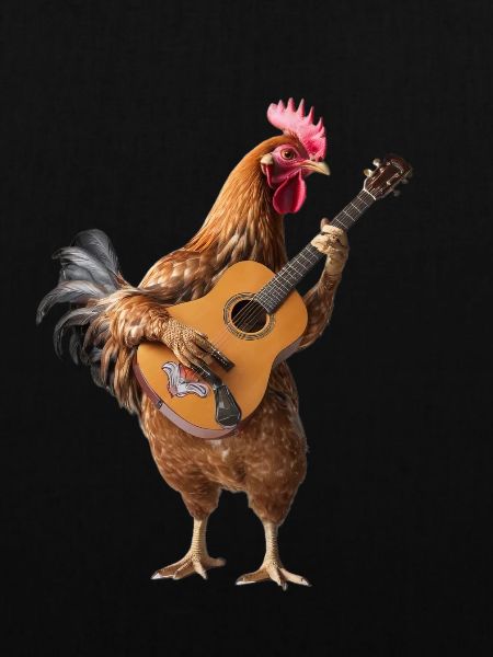 Rooster Hen Gitarre