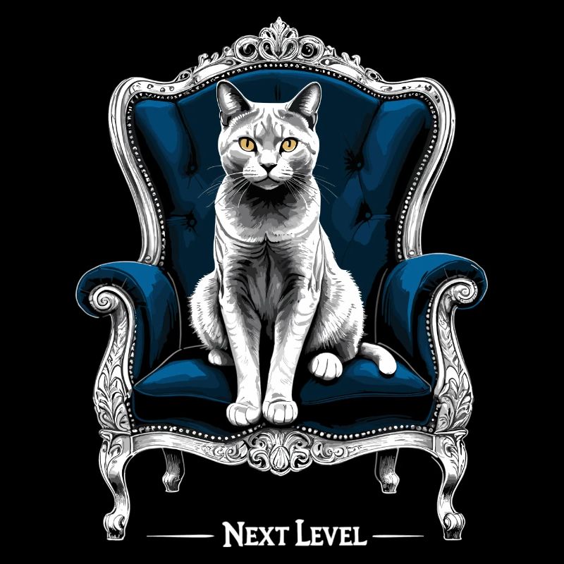 BKH Britisch Kurzhaar Blue Katze Königssessel
