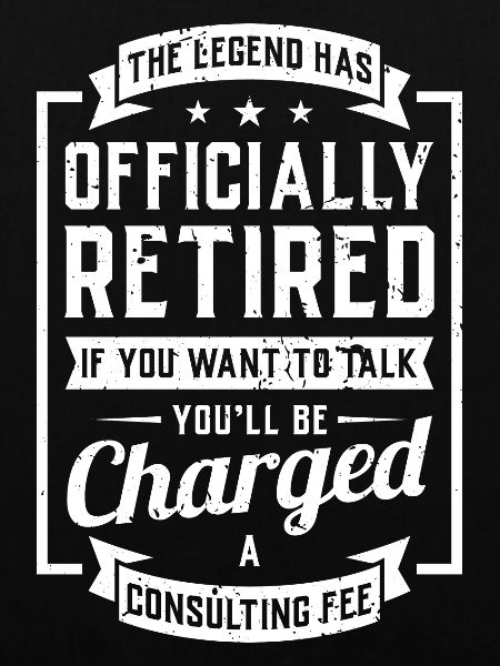 The legend has officialy retired