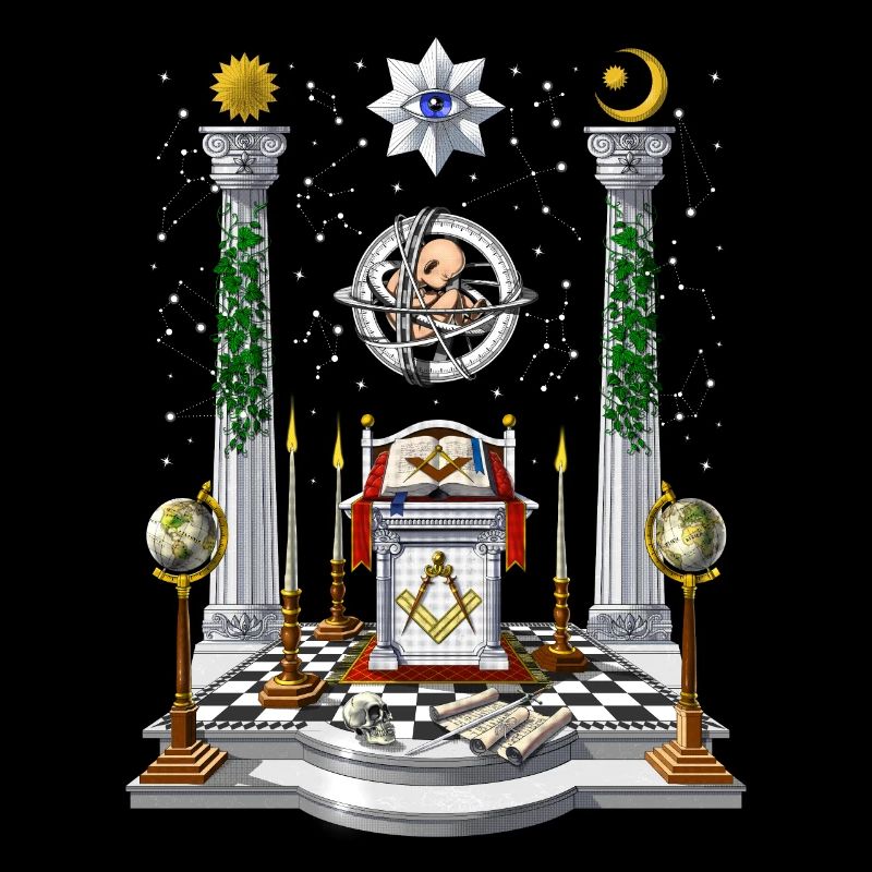 Masonic Lodge Altar