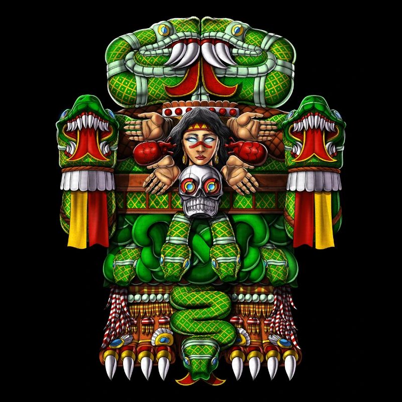 Déesse aztèque Coatlicue