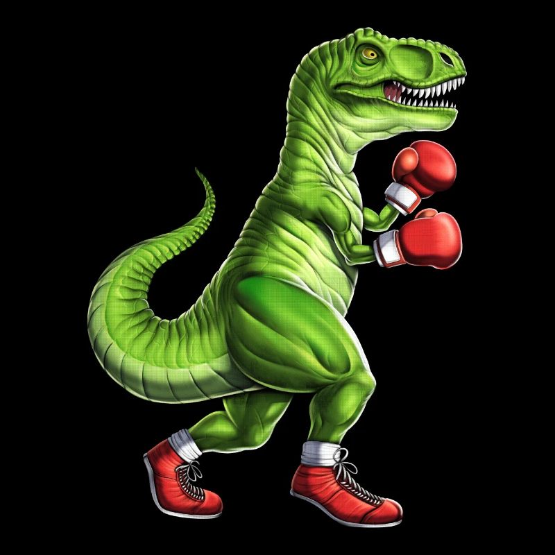 Boxing T-Rex Dinosaur