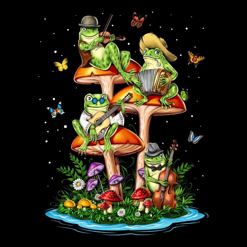 Mushroom Frogs