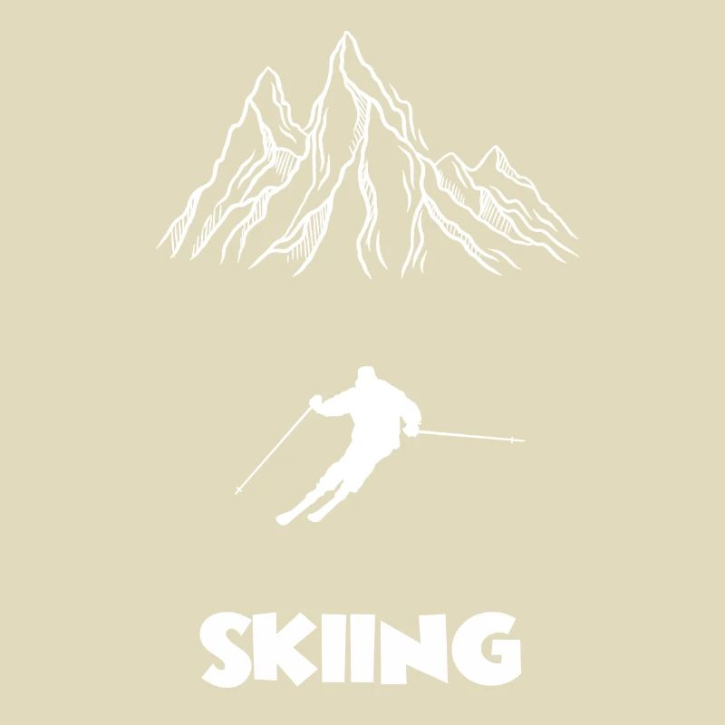 skiing