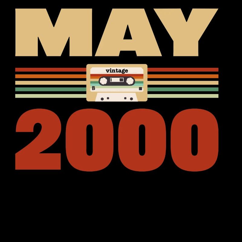 23rd Birthday May Vintage 2000 Gift Idea