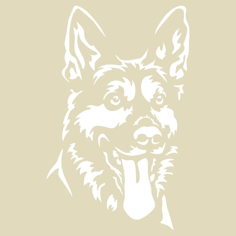 Deutscher Schäferhund Kopf