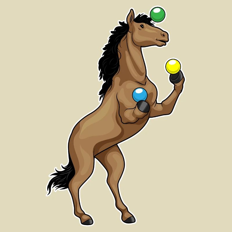 Jongleur de cheval