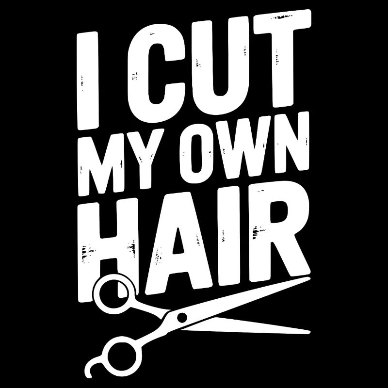 Ich schneide mir selbst die Haare