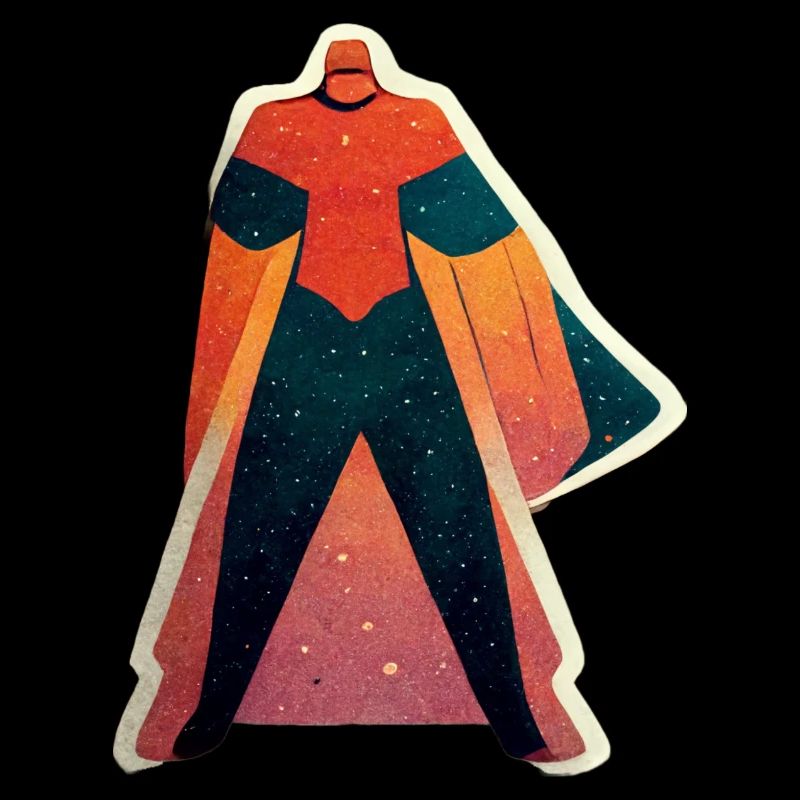 Roter Superhero