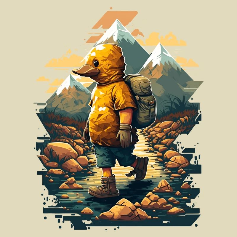 Hiking Duck