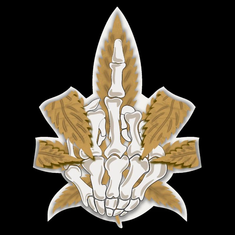 Feuille de squelette
